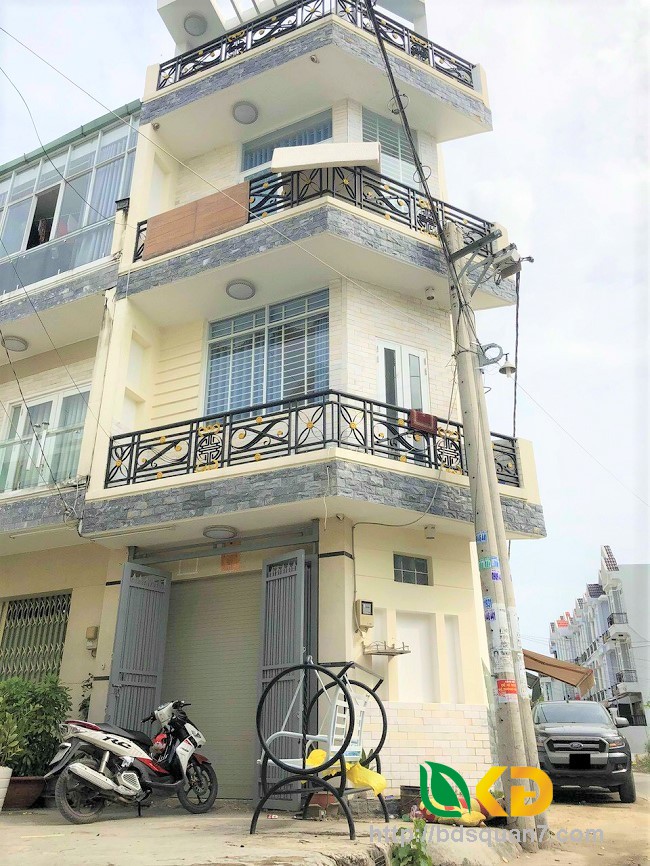Bán nhà 2 lầu góc 2 mặt tiền đường Nguyễn Thị Hương (hẻm 2279 cũ) Nhà Bè